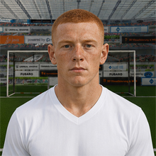 Fußballmanager FußballspielerIven Frische (KI-generiert)