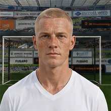 Fußballmanager FußballspielerPetri Gerken (KI-generiert)