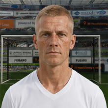 Fußballmanager FußballspielerHenri Künstler (KI-generiert)