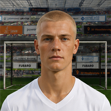 Fußballmanager FußballspielerThorben-Fynn Karlsson (KI-generiert)