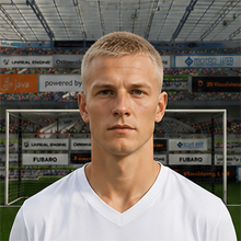 Fußballmanager FußballspielerDeric  Sargent (KI-generiert)