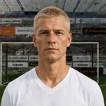 Fußballmanager FußballspielerOliver Delamarre (KI-generiert)