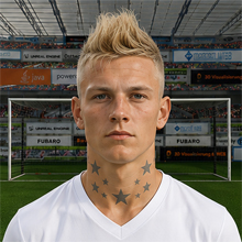 Fußballmanager FußballspielerHans-Gerd Kaden (KI-generiert)