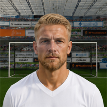 Fußballmanager FußballspielerMattheo Denfeld (KI-generiert)