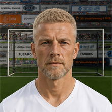 Fußballmanager FußballspielerThemke Denhard (KI-generiert)