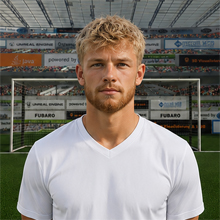 Fußballmanager FußballspielerTim Utrecht (KI-generiert)