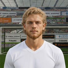 Fußballmanager FußballspielerAry van de Velde (KI-generiert)