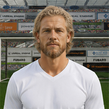 Fußballmanager FußballspielerJannik Hansing (KI-generiert)