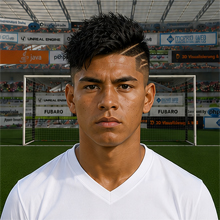 Fußballmanager FußballspielerAndrew Hidalgo (KI-generiert)