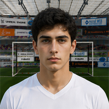Fußballmanager FußballspielerNicholas Meredeth (KI-generiert)