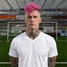 Fußballmanager FußballspielerJoschi Zellner (KI-generiert)