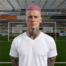 Fußballmanager FußballspielerErnst Träger (KI-generiert)