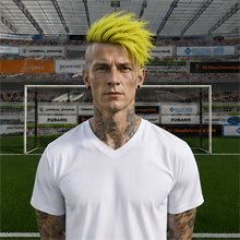 Fußballmanager FußballspielerThemke Nixt (KI-generiert)