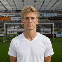 Fußballmanager FußballspielerDankmar Wiesmann (KI-generiert)