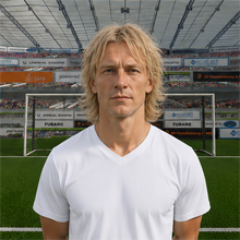 Fußballmanager FußballspielerJan-Frederik Kloeber (KI-generiert)