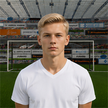 Fußballmanager FußballspielerGrayson Simmonds (KI-generiert)
