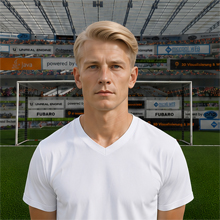 Fußballmanager FußballspielerWolfhard Fillinger (KI-generiert)
