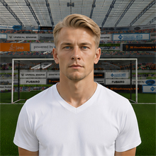 Fußballmanager FußballspielerSiegmund Herdenius (KI-generiert)
