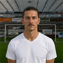 Fußballmanager FußballspielerJonah Glashorst (KI-generiert)