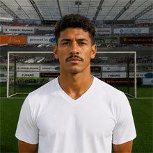 Fußballmanager FußballspielerGeraldo Montserrat (KI-generiert)