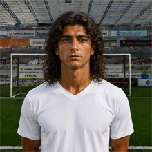 Fußballmanager FußballspielerYair Jaimes (KI-generiert)