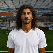 Fußballmanager FußballspielerCleto Rosero (KI-generiert)