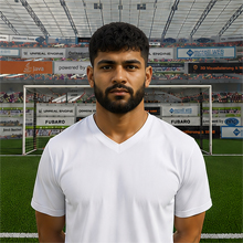 Fußballmanager Fußballspieler Rajesh Tiwari (KI-generiert)