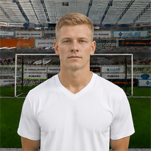 Fußballmanager FußballspielerTibor Hardert (KI-generiert)