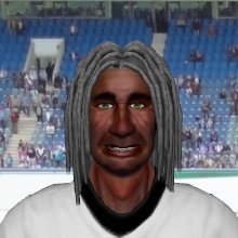 Fußballmanager Fußballspieler Biran Haseke