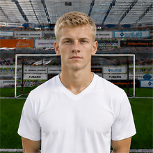 Fußballmanager FußballspielerFinley-Bjan Gustavsen (KI-generiert)