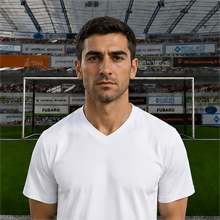 Fußballmanager FußballspielerDimitri Todua (KI-generiert)