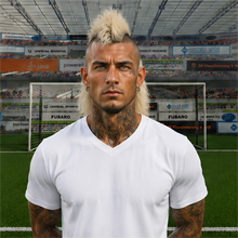 Fußballmanager FußballspielerVerenzio Malfatti (KI-generiert)