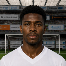 Fußballmanager FußballspielerVentanillo Tobar (KI-generiert)