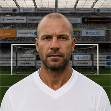 Fußballmanager FußballspielerYves Dipfele (KI-generiert)