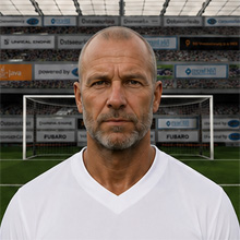 Fußballmanager FußballspielerCharlie Whitehead (KI-generiert)