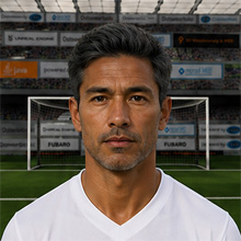 Fußballmanager FußballspielerAdrian Saltos (KI-generiert)