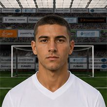 Fußballmanager FußballspielerSilvestre Navarrete (KI-generiert)
