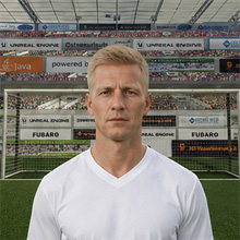 Fußballmanager FußballspielerBozidar Varga (KI-generiert)