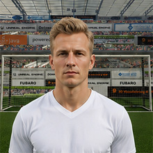 Fußballmanager FußballspielerNiels Heidemann (KI-generiert)