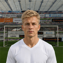 Fußballmanager FußballspielerErick Garcia (KI-generiert)