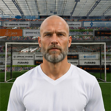 Fußballmanager FußballspielerJosua Behrend (KI-generiert)