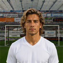 Fußballmanager FußballspielerAldo Chox (KI-generiert)