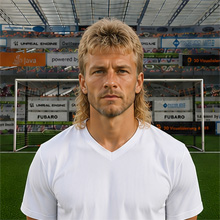 Fußballmanager FußballspielerHarto Weisweiler (KI-generiert)