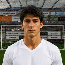 Fußballmanager FußballspielerMoein Saeedi (KI-generiert)