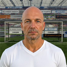 Fußballmanager FußballspielerSamuel O'callaghann (KI-generiert)