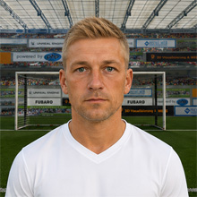 Fußballmanager FußballspielerDamain Krailing (KI-generiert)