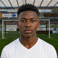 Fußballmanager FußballspielerJabir Babangida (KI-generiert)