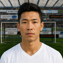 Fußballmanager FußballspielerYukio Satake (KI-generiert)