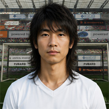 Fußballmanager FußballspielerEvan Ina (KI-generiert)