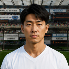 Fußballmanager FußballspielerEo-Jin Myo (KI-generiert)